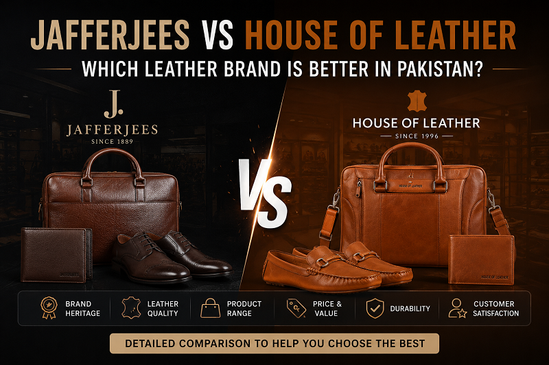 Jafferjees vs House of Leather | Which Leather Brand is Better in Pakistan?