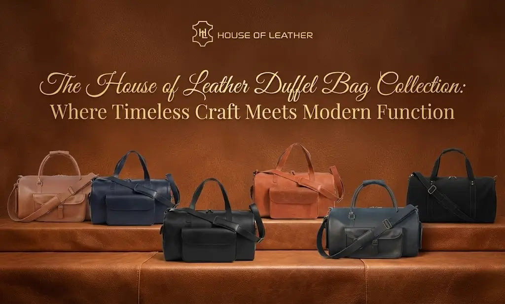 The House of Leather Duffel Bag Collection: Where Timeless Craft Meets Modern Function