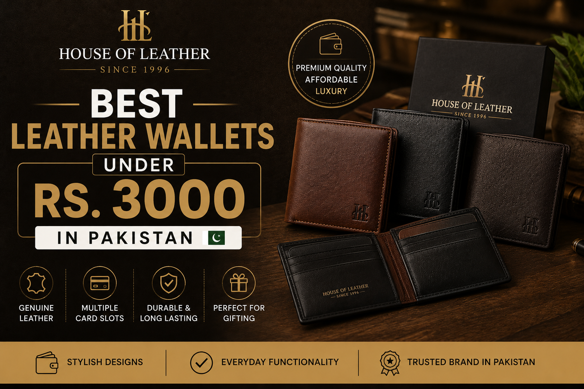 leather wallets under Rs. 3000 in Pakistan