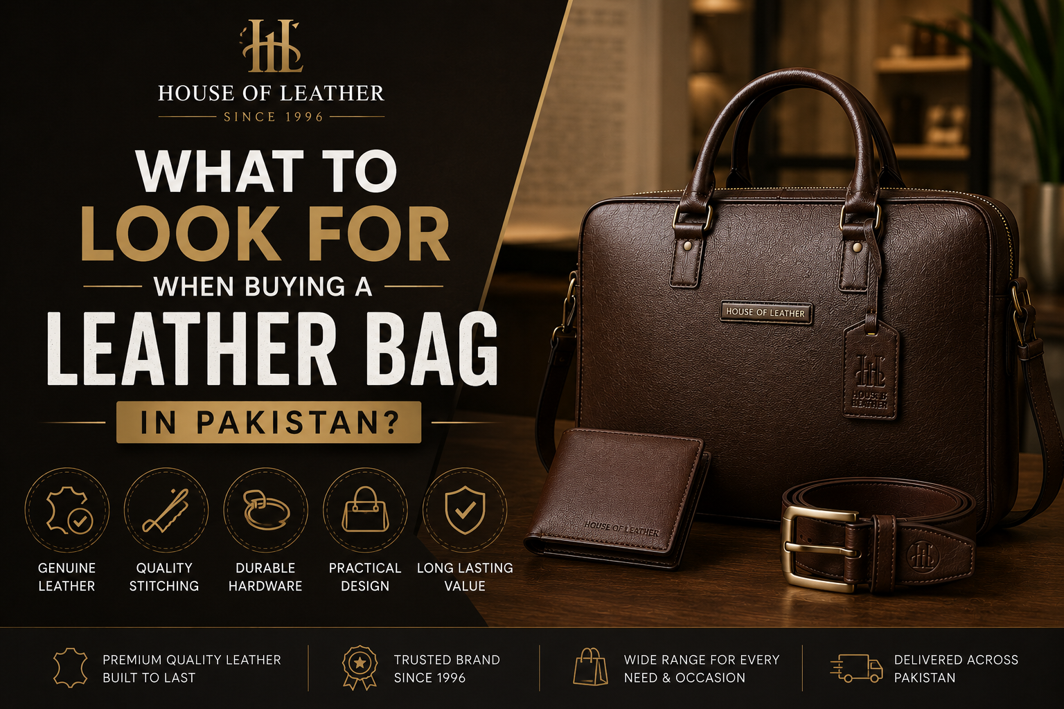what to look for when buying a leather bag