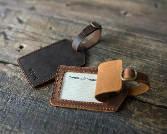 Luggage Tag Holder