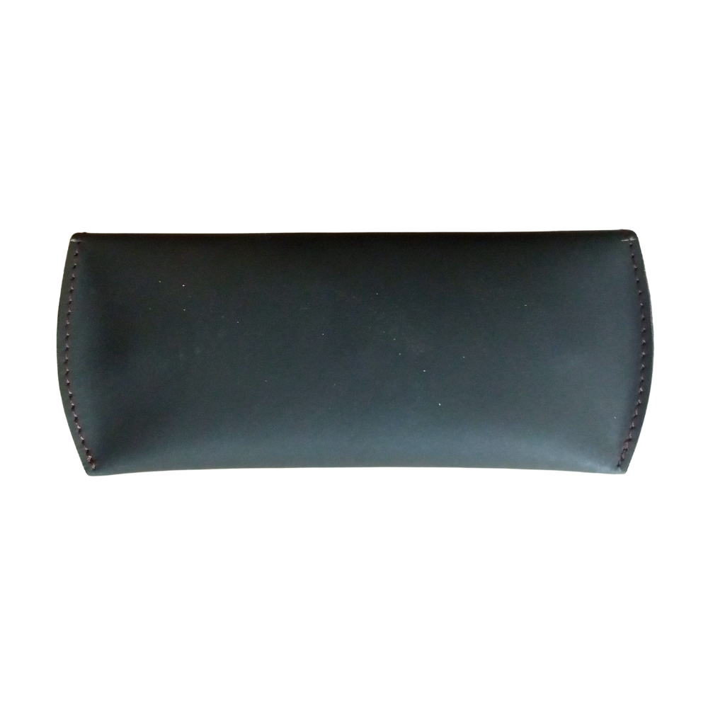 Leather Glasses Case|Coffee Leather Eyewear Case| Optical Cover