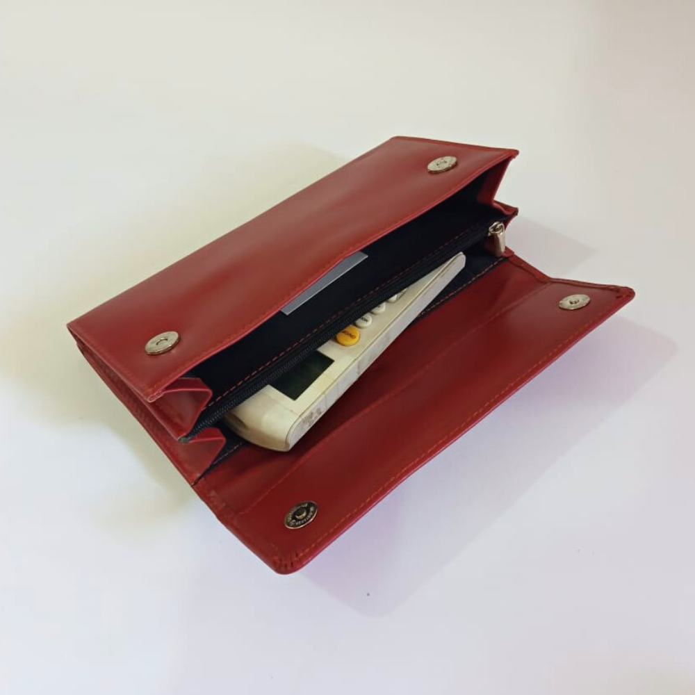 Women's Leather Wallet Red Women's Leather Wallet|Valentine Gift