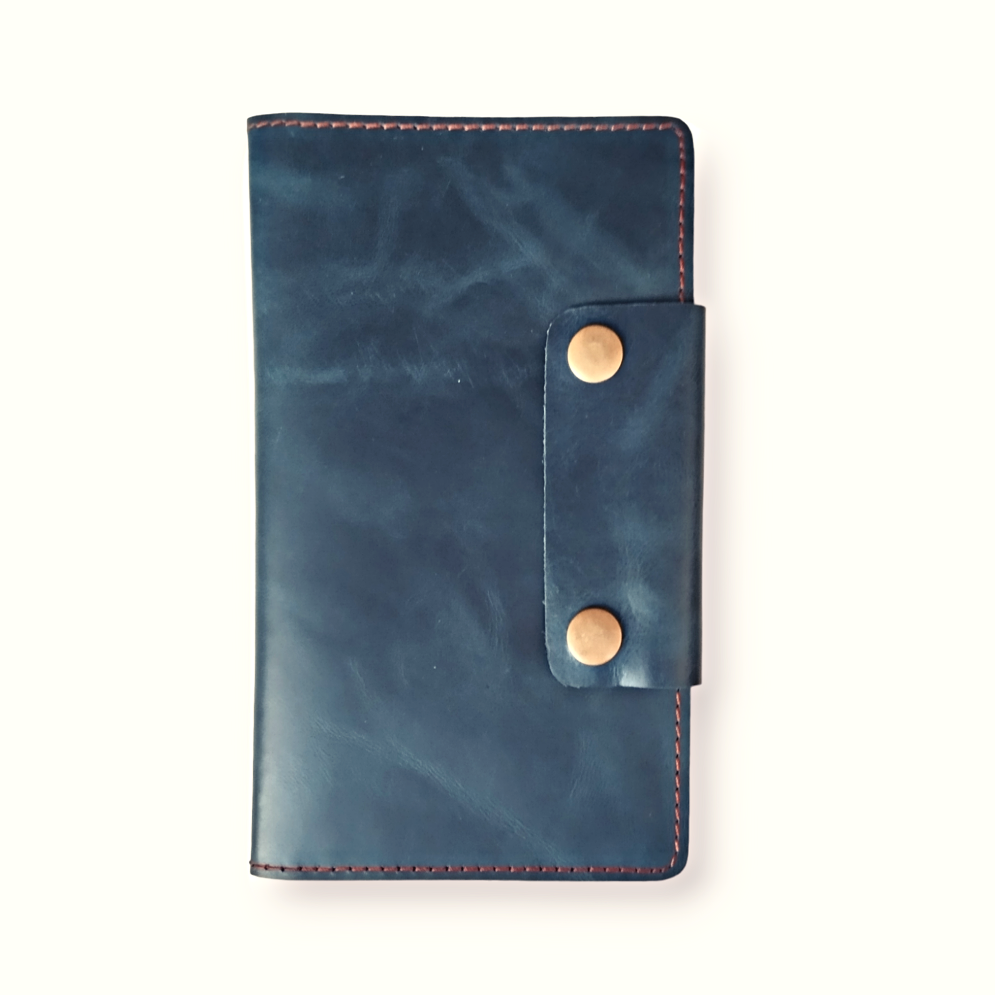 Navy Travel Wallet Passport Cover