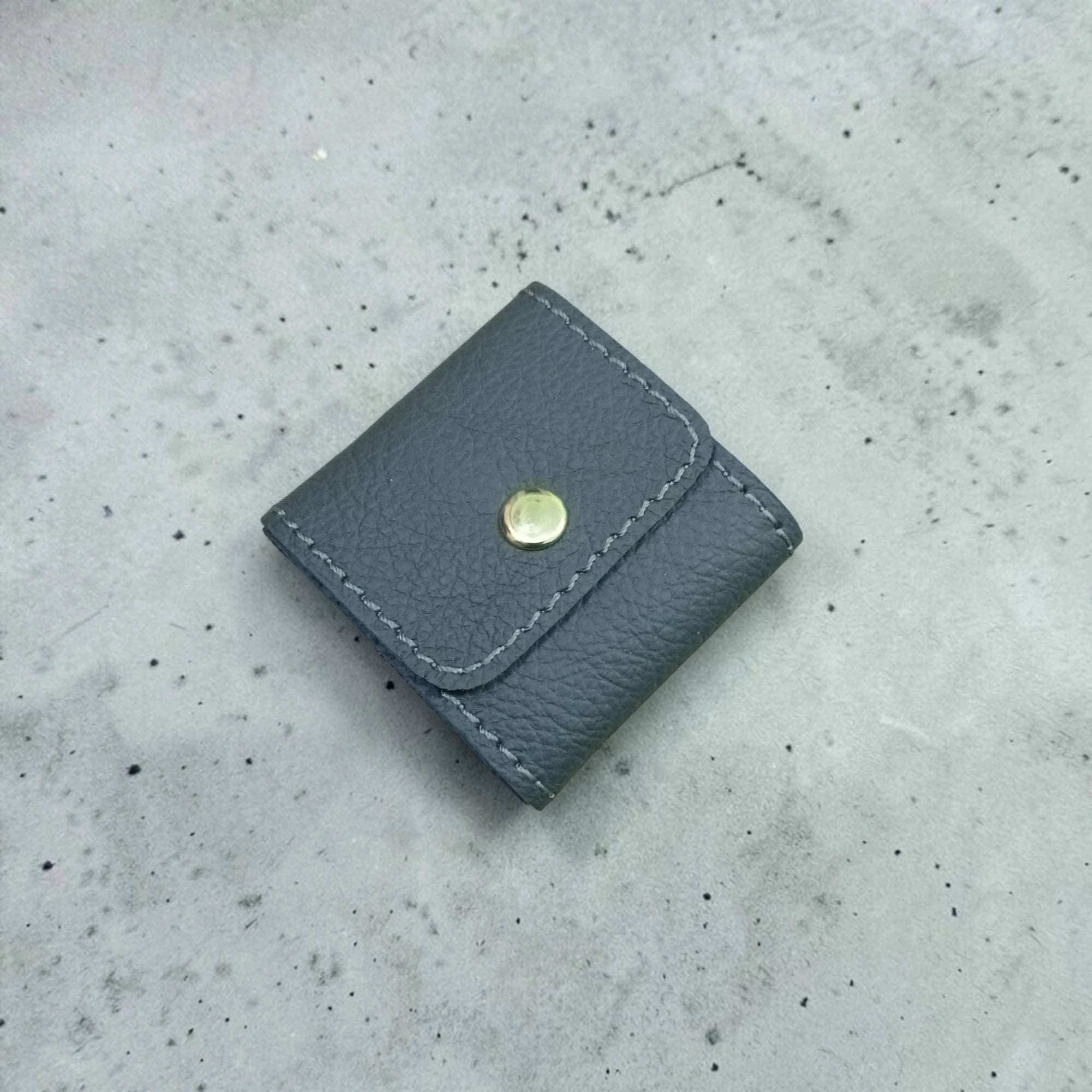 Real Leather Mini Jewelry Organizer |Foldable Leather Jewellery Pouch