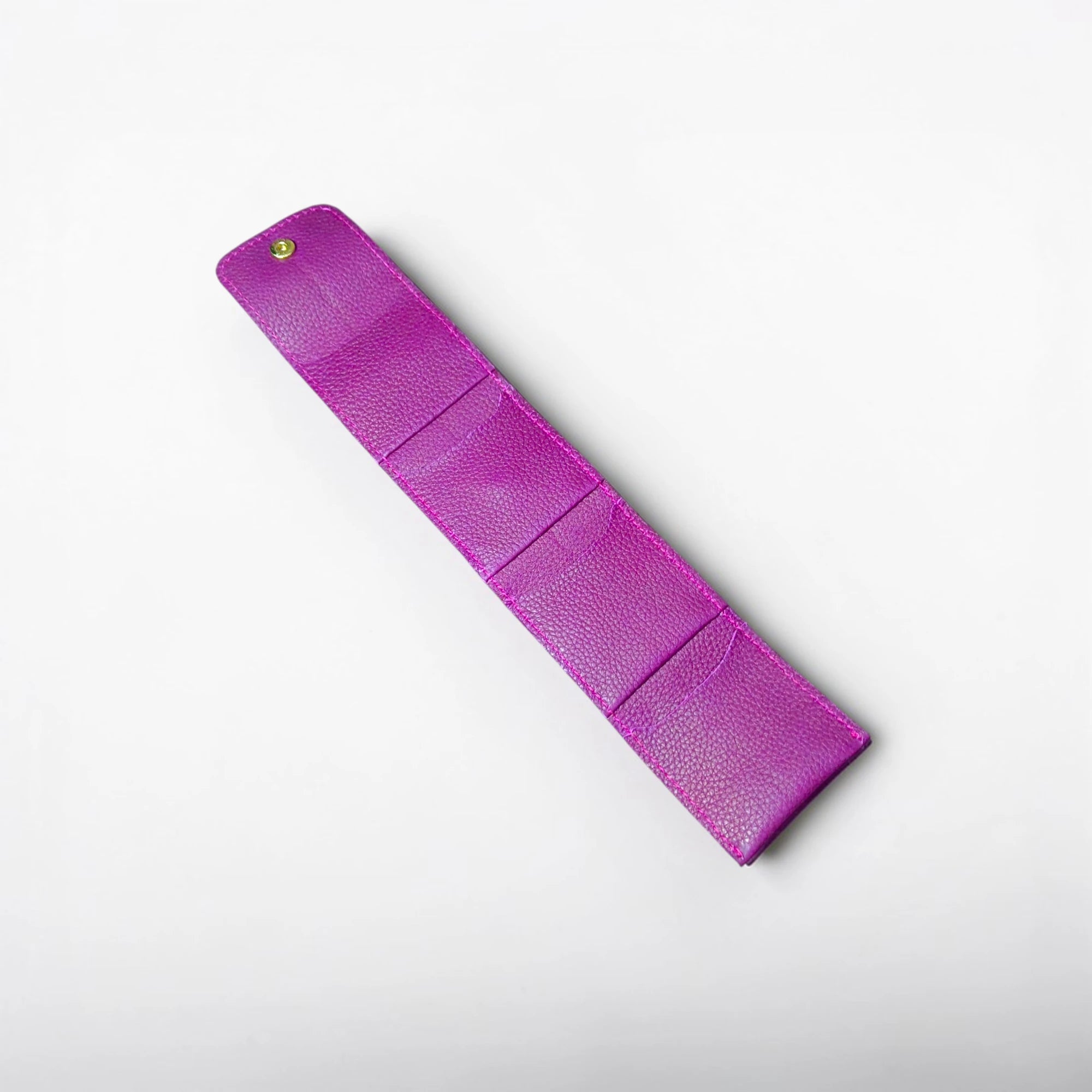 Real Leather Mini Jewelry Organizer |Foldable Leather Jewellery Pouch