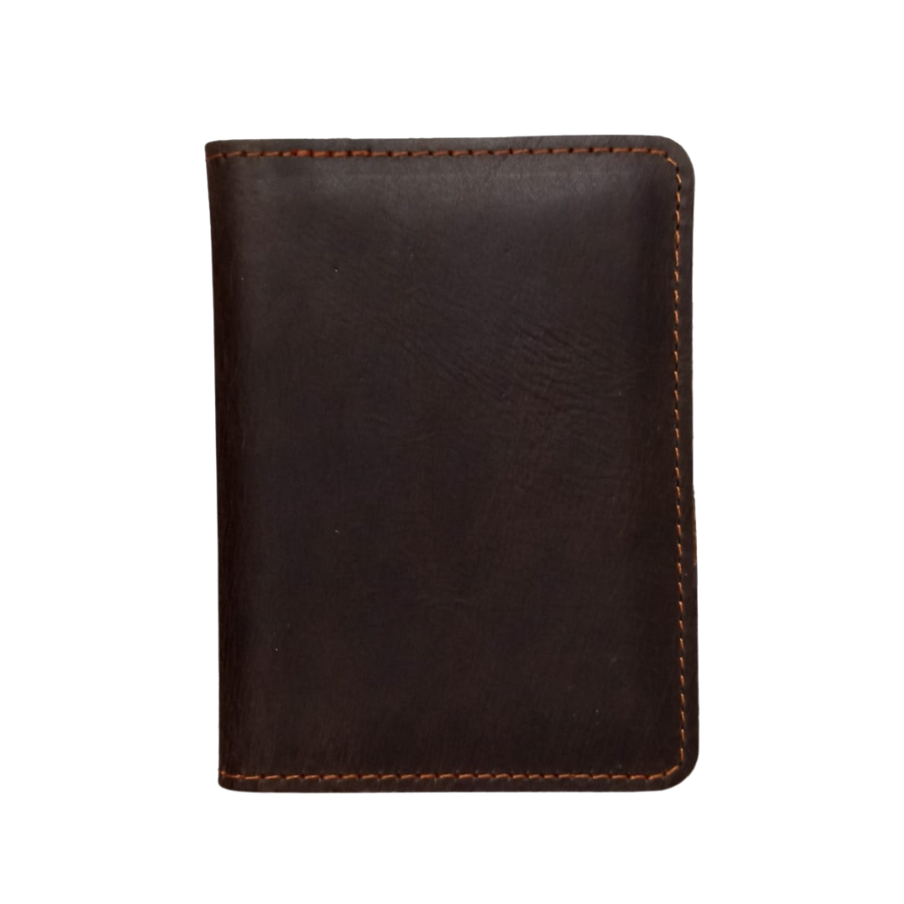 Chocolate Leather Passport Cover