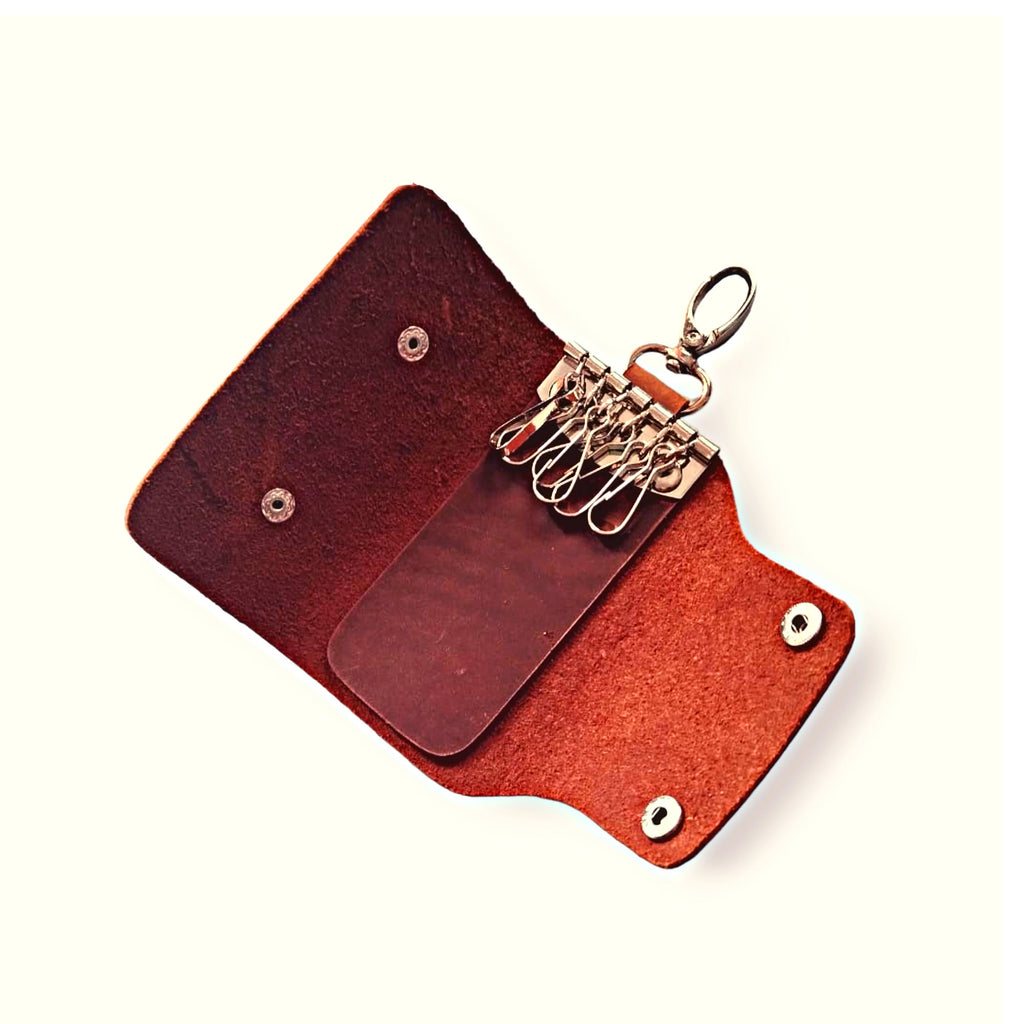 Key Pouch Hs Code Leather Key pouch Tan – Slim Pull-Up Key Pouch with Hooks – House of ...