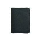 Carbon Leather Bifold Card Holder - Mini Wallet