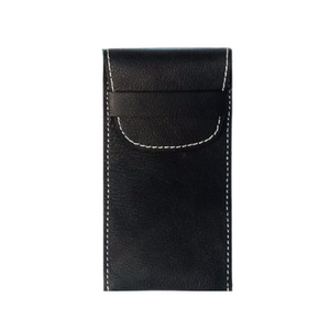Black Leather Optical Case -Sunglasses Cover