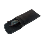 Black Leather Optical Case -Sunglasses Cover