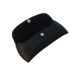 Leather Glasses Cover Black Leather Optical Sleeves 