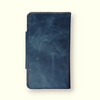 Navy Travel Wallet Passport Cover