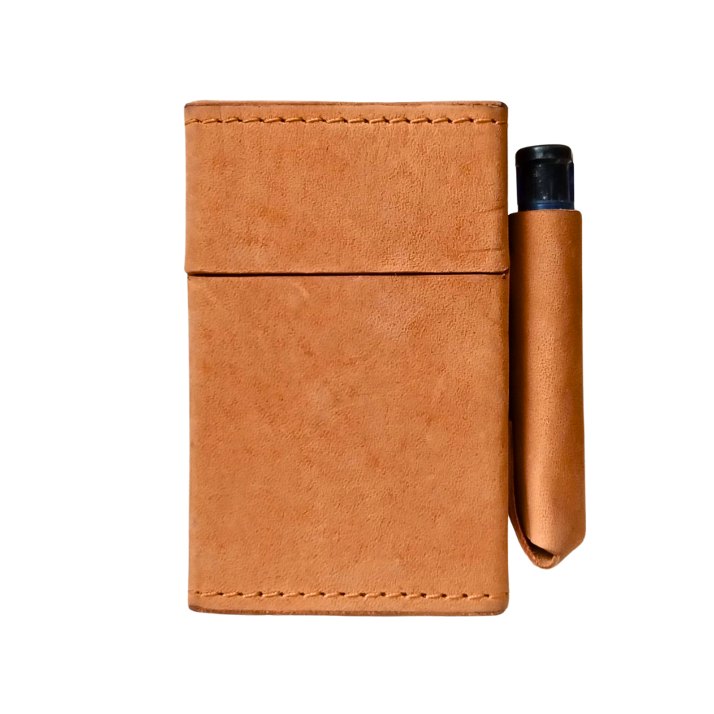 Tan Leather Cigarette Pouch by House of Leather