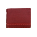 Burgundy Men's Leather Wallet