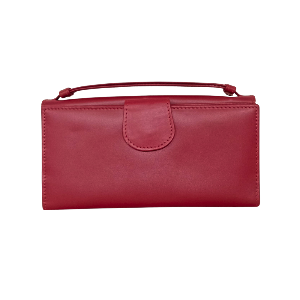 Women's Leather Wallet Red Women's Leather Wallet|Valentine Gift