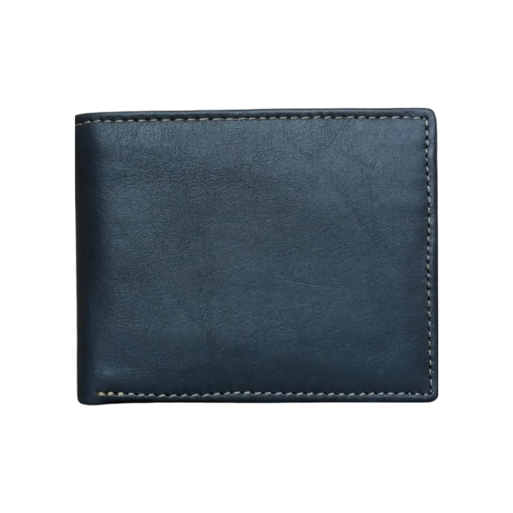 Iron Grey Leather Men's Wallet