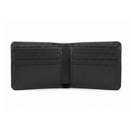 Minimalist cow leather bifold wallet for men