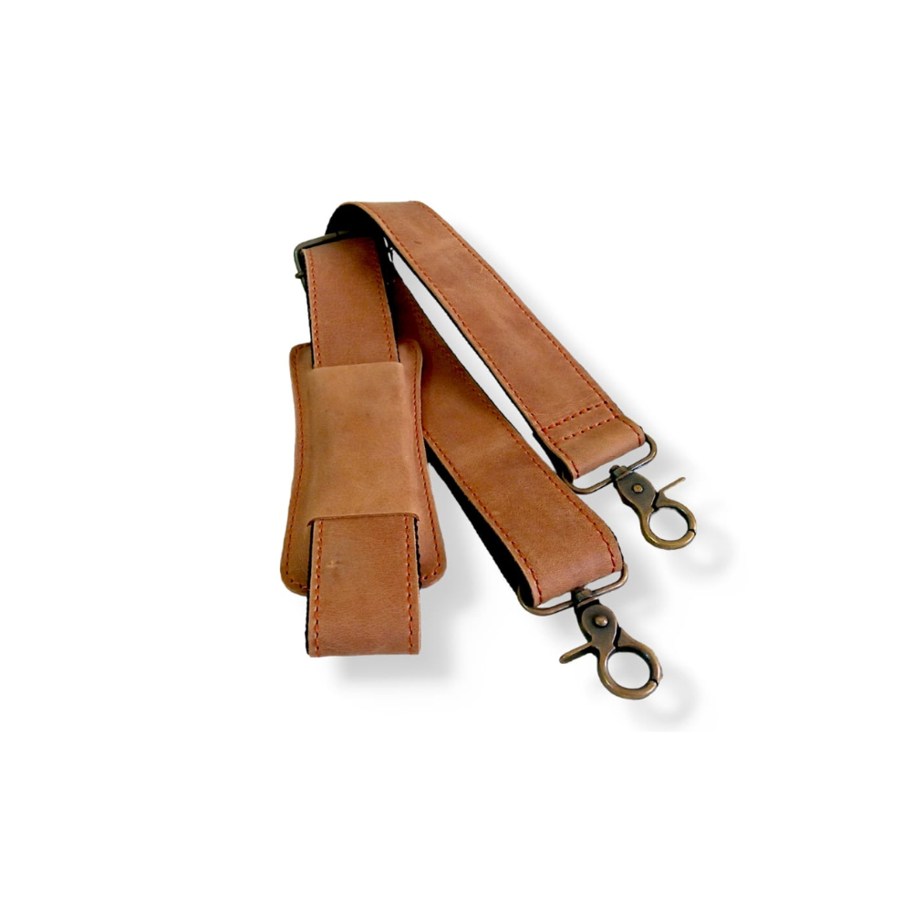 Tan Leather Laptop Bag for Men | 15" Handmade Messenger Bag