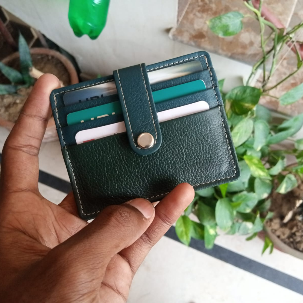 Leather Business & ATM Card Wallet