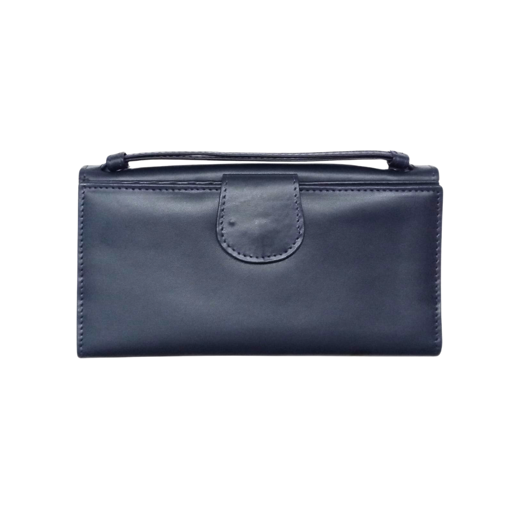Denim Blue Women's Leather Wallet