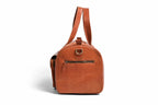 Premium Pull-Up Leather Duffel Weekender Travel Bag