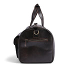Choco Leather Duffel Bag, Travel Bag