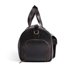 Choco Leather Duffel Bag, Travel Bag