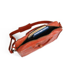 15.6 / 16 Inch Tan Leather Business Laptop Bag | Premium Cow Leather Briefcase