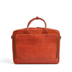 15.6 / 16 Inch Tan Leather Business Laptop Bag | Premium Cow Leather Briefcase