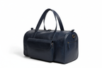 Premium Navy Leather Duffel Weekender Travel Bag (Copy)