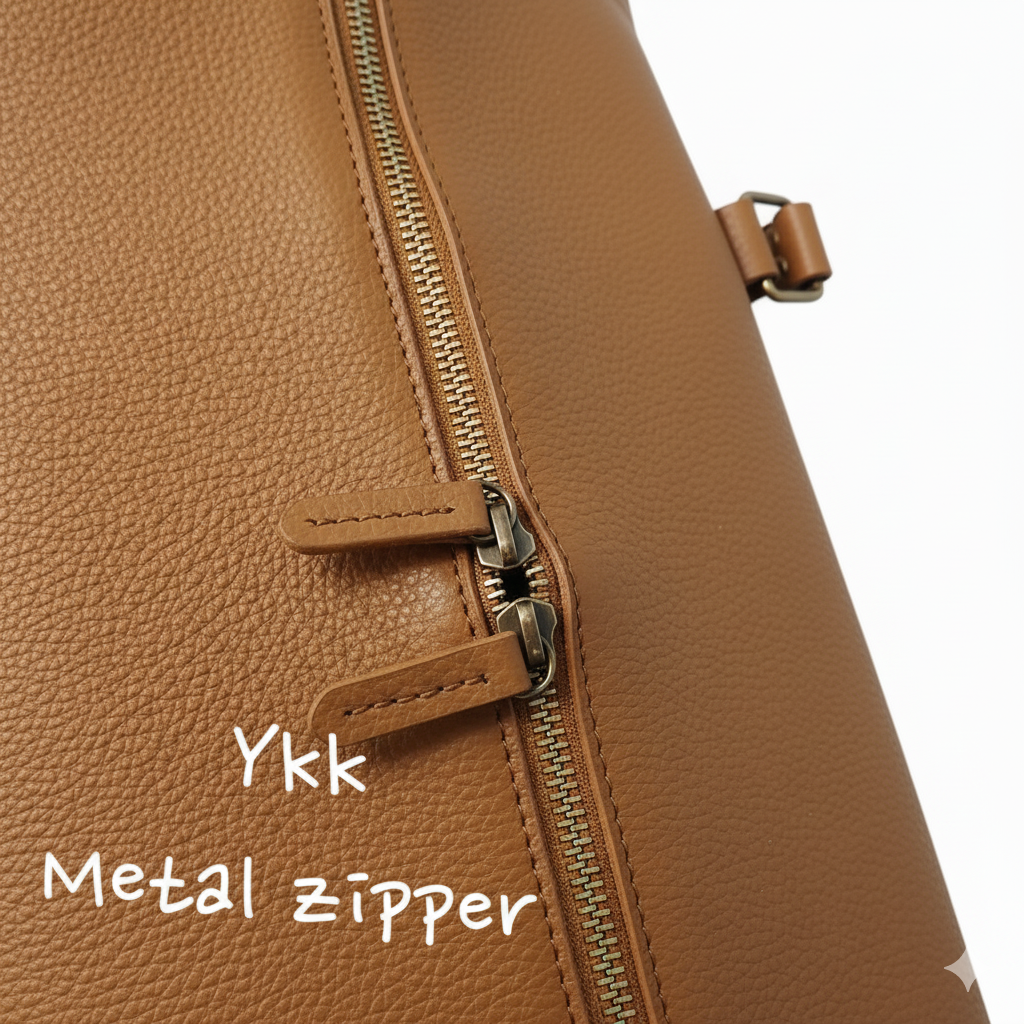 Softy Tan Leather Duffel Bag Travel & Weekender Bag