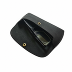 Black Leather Glasses Carrier - Optical Sleeve