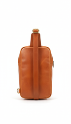 Chestnut Leather Sling Bag