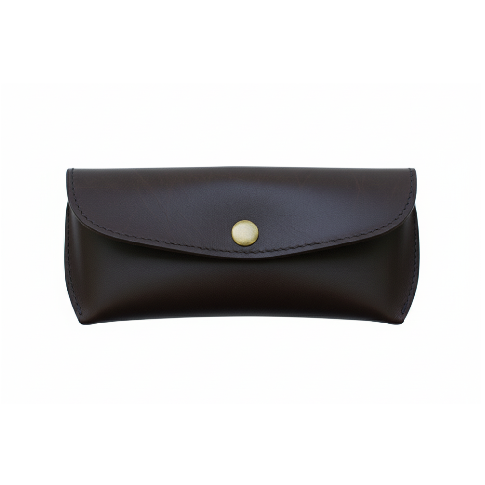 Choco Leather Eyewear Case - Optical Cover