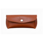 Tan Leather Eyewear Case - Optical Cover