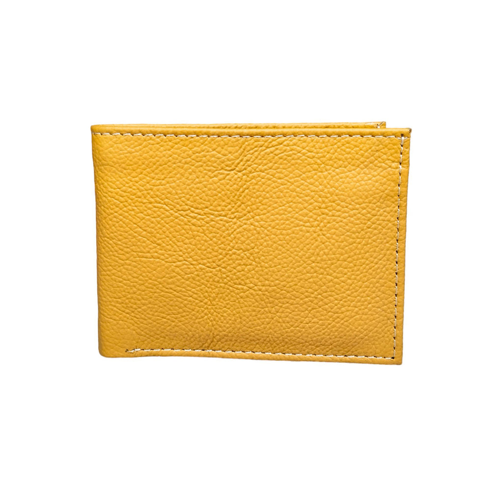 Lemon Slim Fold Leather Wallet