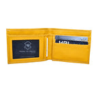 Lemon Slim Fold Leather Wallet