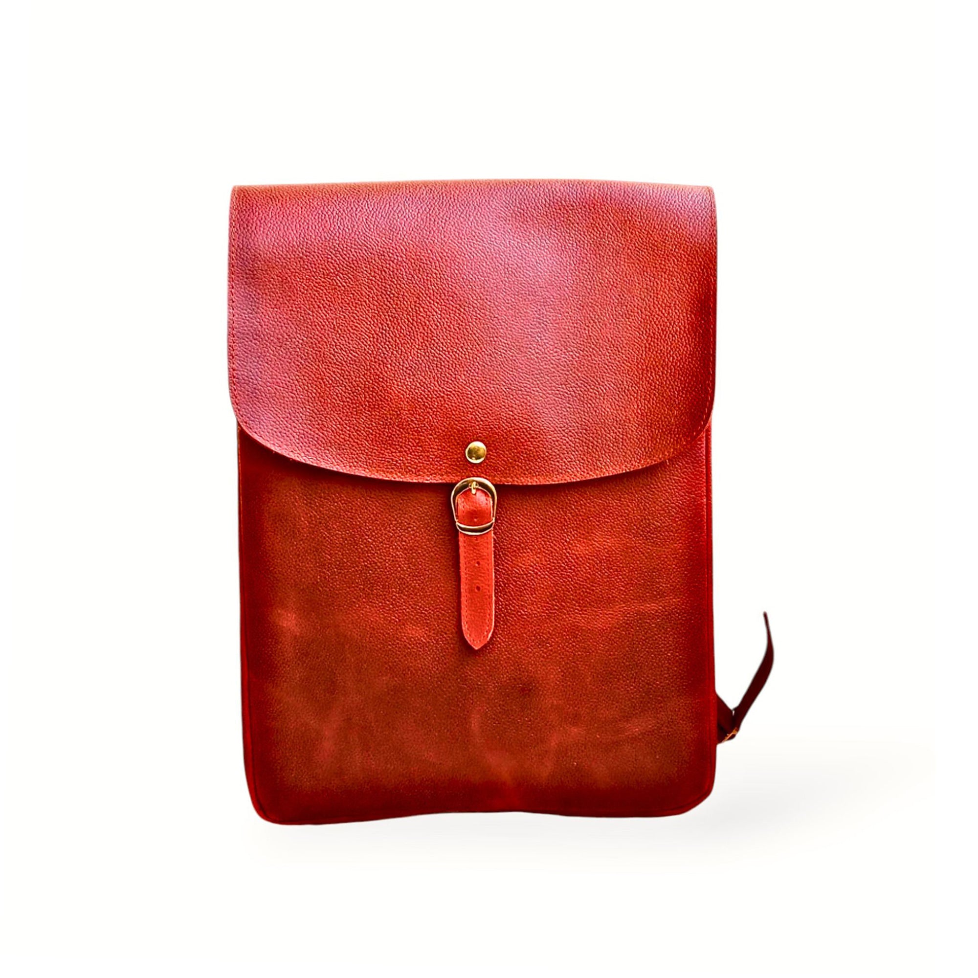 Red Wine Backpack for Girls - College Bag
