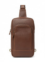 Brown Leather Sling Bag