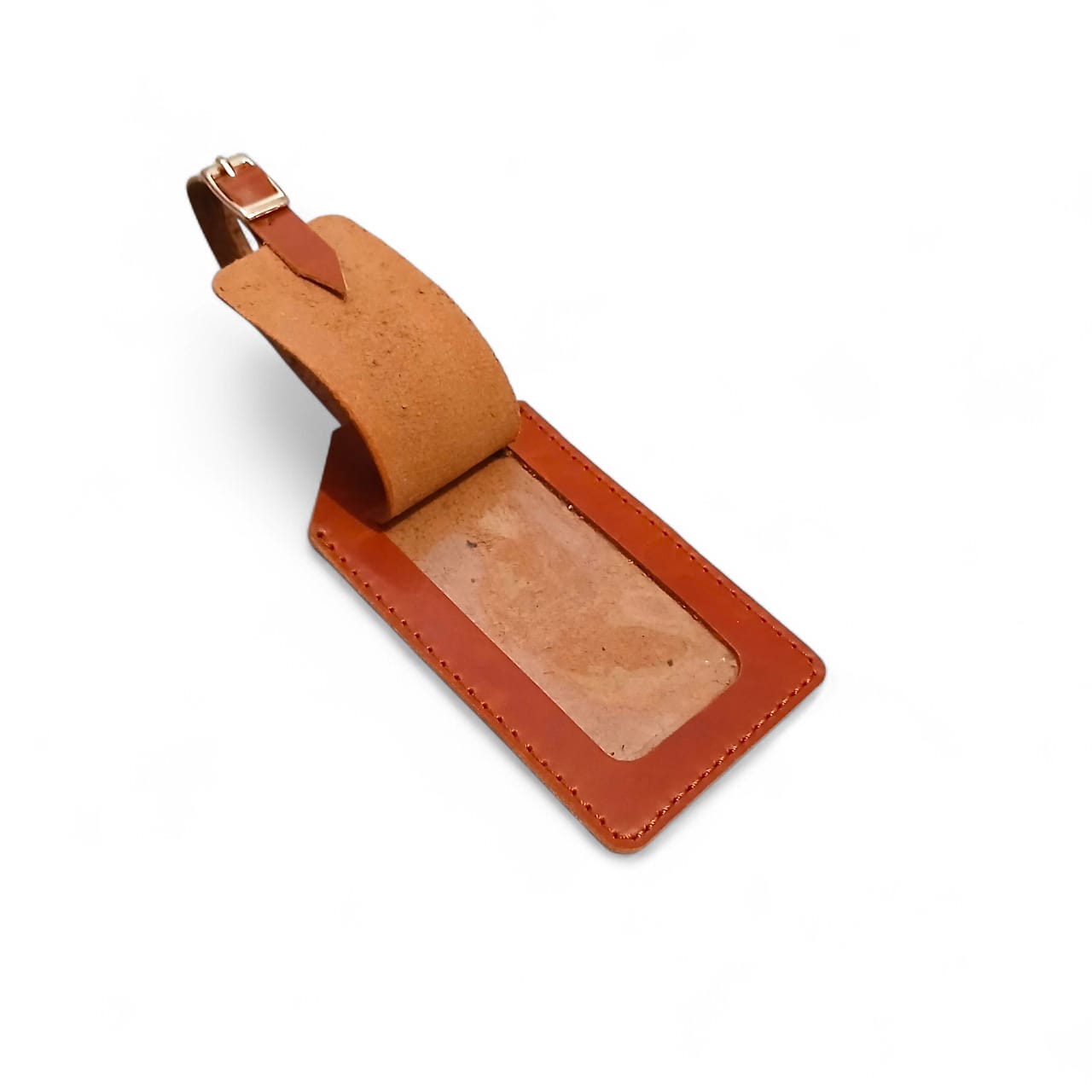 Handmade Premium Leather Luggage Tag Personalized Travel Identifier