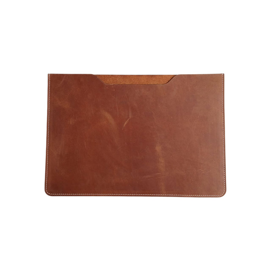 Leather Sleeve for Mackbook 13/Pro/Ipad 13"| Slim Tablet cover Tan Color