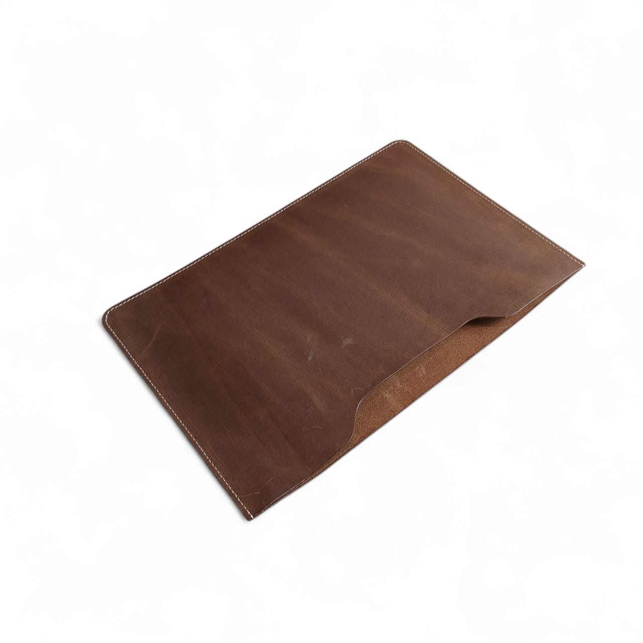 Brown Full-Grain Leather Sleeve for MacBook Air/Pro 13 & iPad 13