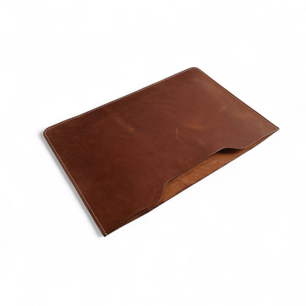 Leather Sleeve for Mackbook 13/Pro/Ipad 13"| Slim Tablet cover Tan Color