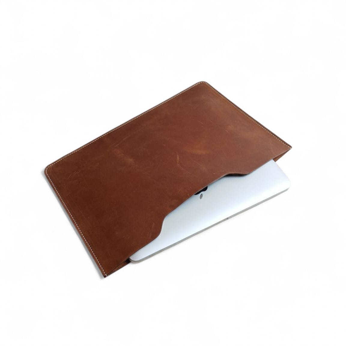 Leather Sleeve for Mackbook 13/Pro/Ipad 13"| Slim Tablet cover Tan Color