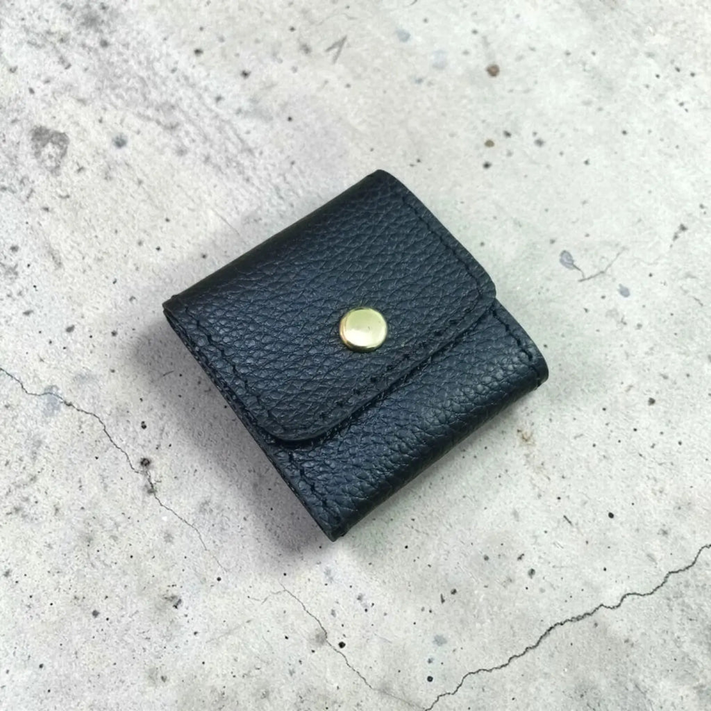 Real Leather Mini Jewelry Organizer |Foldable Leather Jewellery Pouch