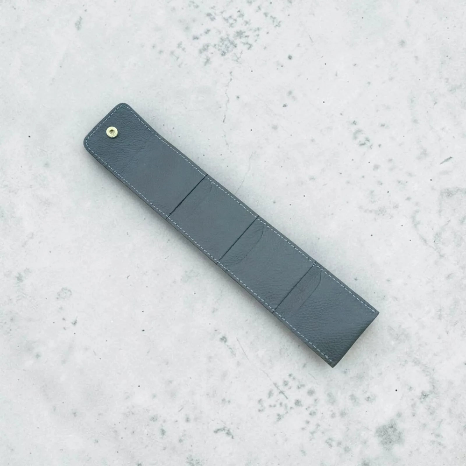 Real Leather Mini Jewelry Organizer |Foldable Leather Jewellery Pouch