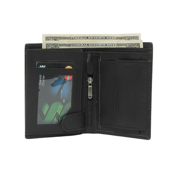 Executive Book Style Leather Wallet
