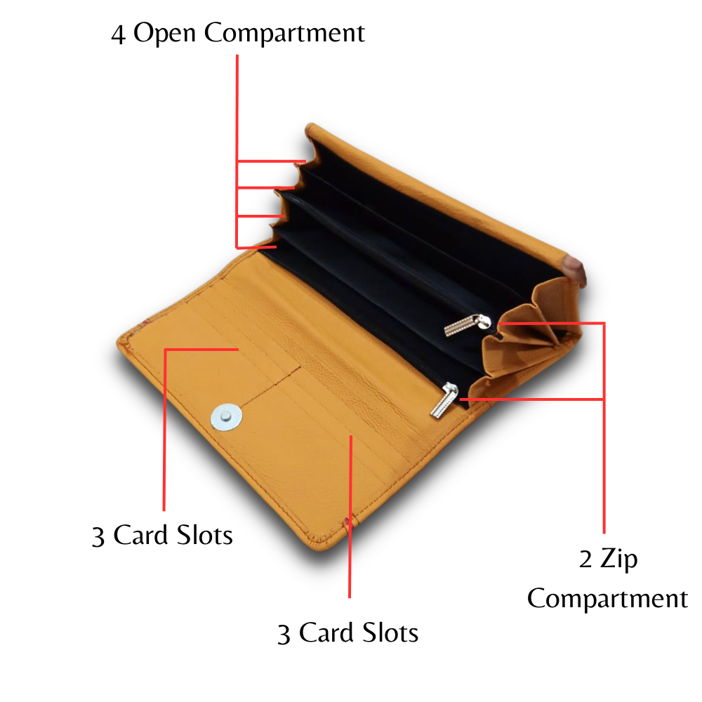 Softy Leather Ladies Wallet